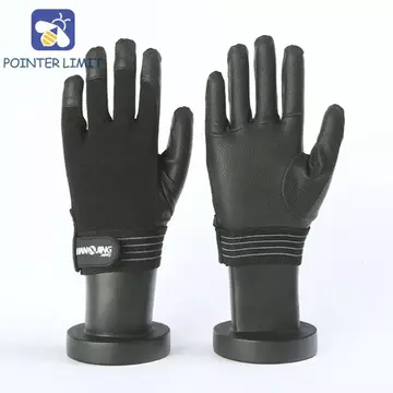 POINTER LIMIT 1 Đôi Găng Tay Cách Nhiệt Điện, Găng Tay Chống Điện An Toàn Điện Áp Cao Bảo Vệ, Găng Tay Cao Su Đỏ Găng Tay Làm Việc Có Thể Tái Sử Dụng Đi Xe Máy
