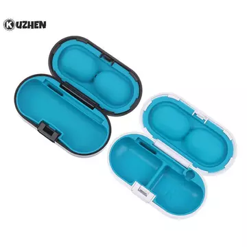 Hộp đựng máy trợ thính KUZHEN Máy trợ thính di động Bảo vệ cứng Hộp lưu trữ cứng Hộp sắp xếp cho bộ khuếch đại âm thanh Phụ kiện máy trợ thính HOT