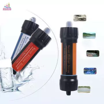 Ống hút lọc nước mini JESJELIU, Máy lọc nước lọc mini, Ống hút sinh tồn ngoài trời TUP Sinh tồn Ống hút nước uống Ống hút leo núi