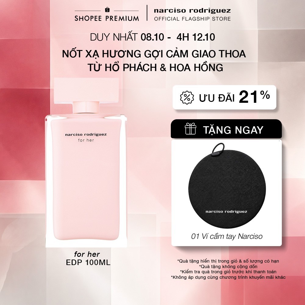 Nước Hoa nữ Narciso Rodriguez For Her Eau De Parfum 100ml