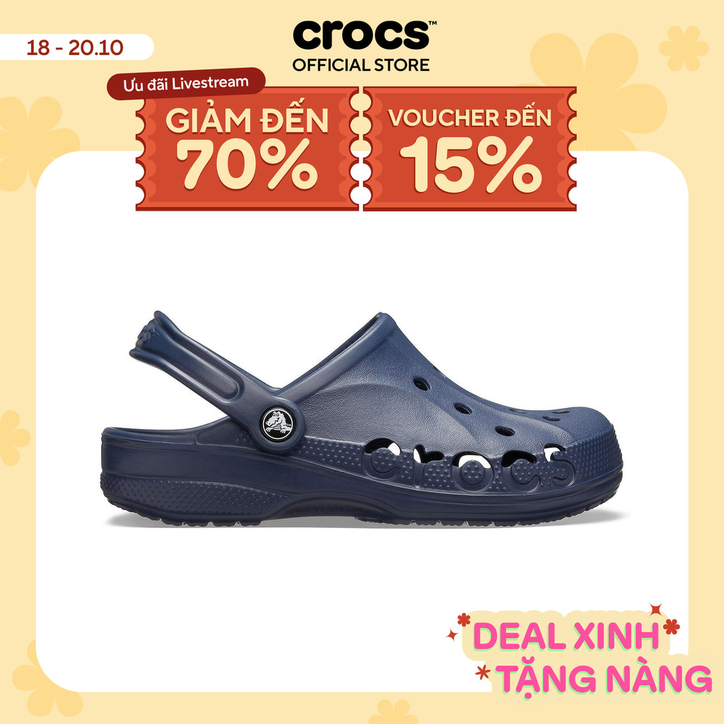 Giày Clog Unisex Crocs Baya - Navy - 10126-410