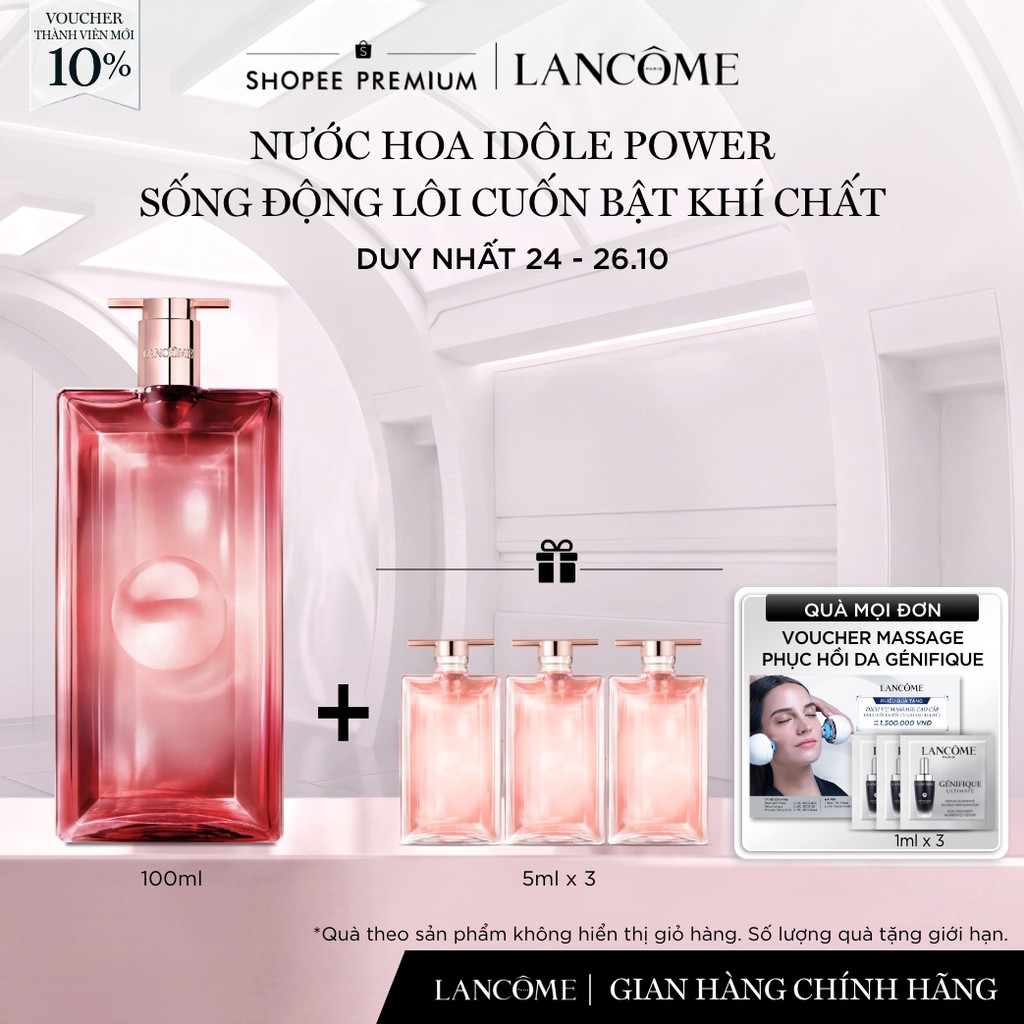 Nước Hoa Lancome Idole Power Sống Động Lôi Cuốn Bật Khí Chất 100ml