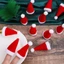 5 / 10 Chiếc Mũ Giáng Sinh Bộ Đồ Ăn Trang Trí Giáng Sinh Cho Gia Đình Xmas Knifves Bao Quà Tặng