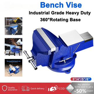 AIMVUKES Ê tô bàn xoay 360 độ - Ê tô bàn bằng gang