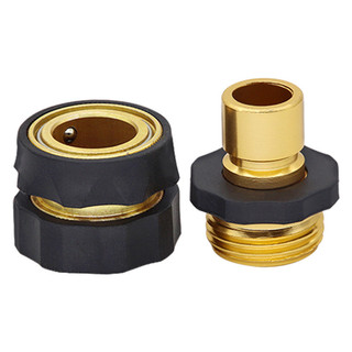3 / 4 Inch Mỹ Vòi 6 Điểm Nước Rửa Xe Súng Nước Vườn Tưới Nước Vòi Kết Nối Nhanh Phụ Kiện ZNJ0