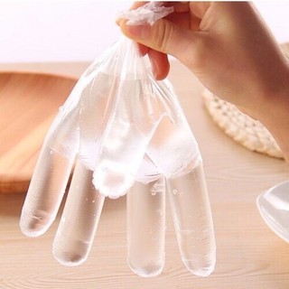 Hộp 200 găng tay chất liệu nilon dùng 1 lần - Siêu dai, tiện dụng