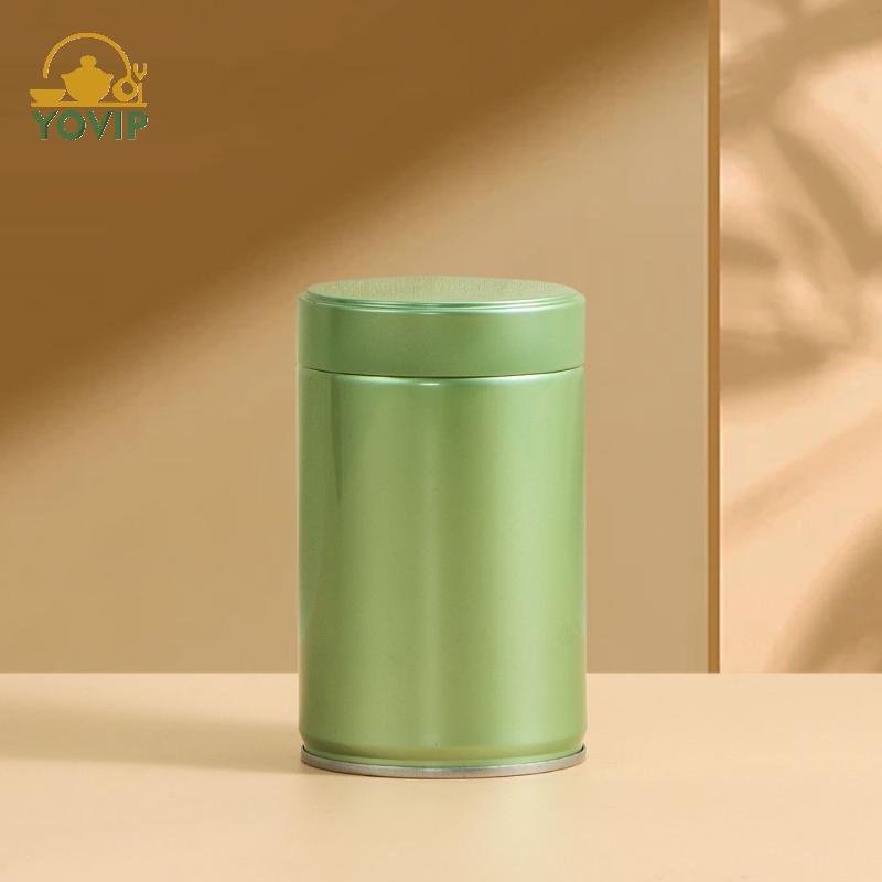 YOVIP Kín Hơi Trà Thiếc Hộp Đựng Lá Trà Matcha Kín Thực Phẩm Tổ Chức Trà Nhà Bếp VN
