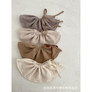 Bé 4 Lớp Sợi Cotton Nước Bọt Khăn Cotton Gạc Yếm Tether 360 Độ Bé Nước Bọt Khăn Chống khạc nhổ Yếm ZJ53