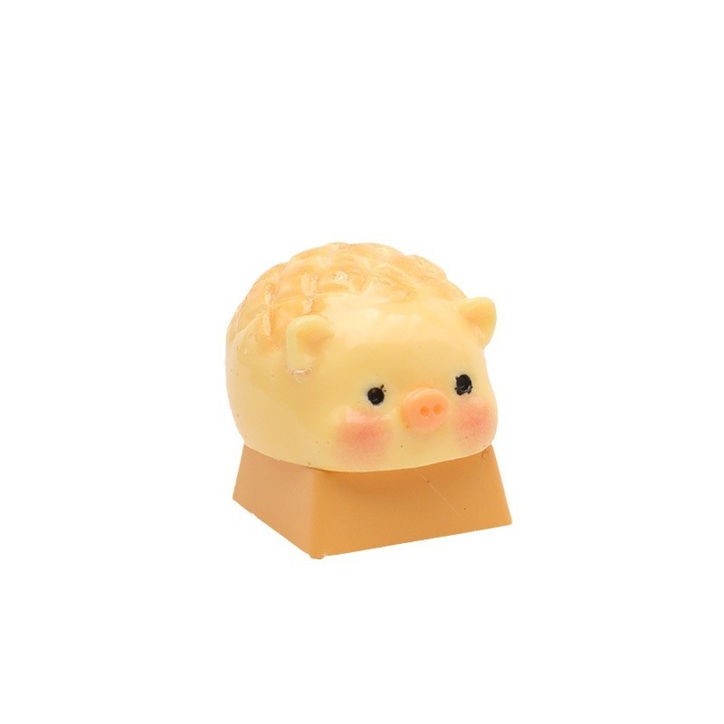 Keycap Artisan Nhím Hồng 3D | KCAP - World of keycaps