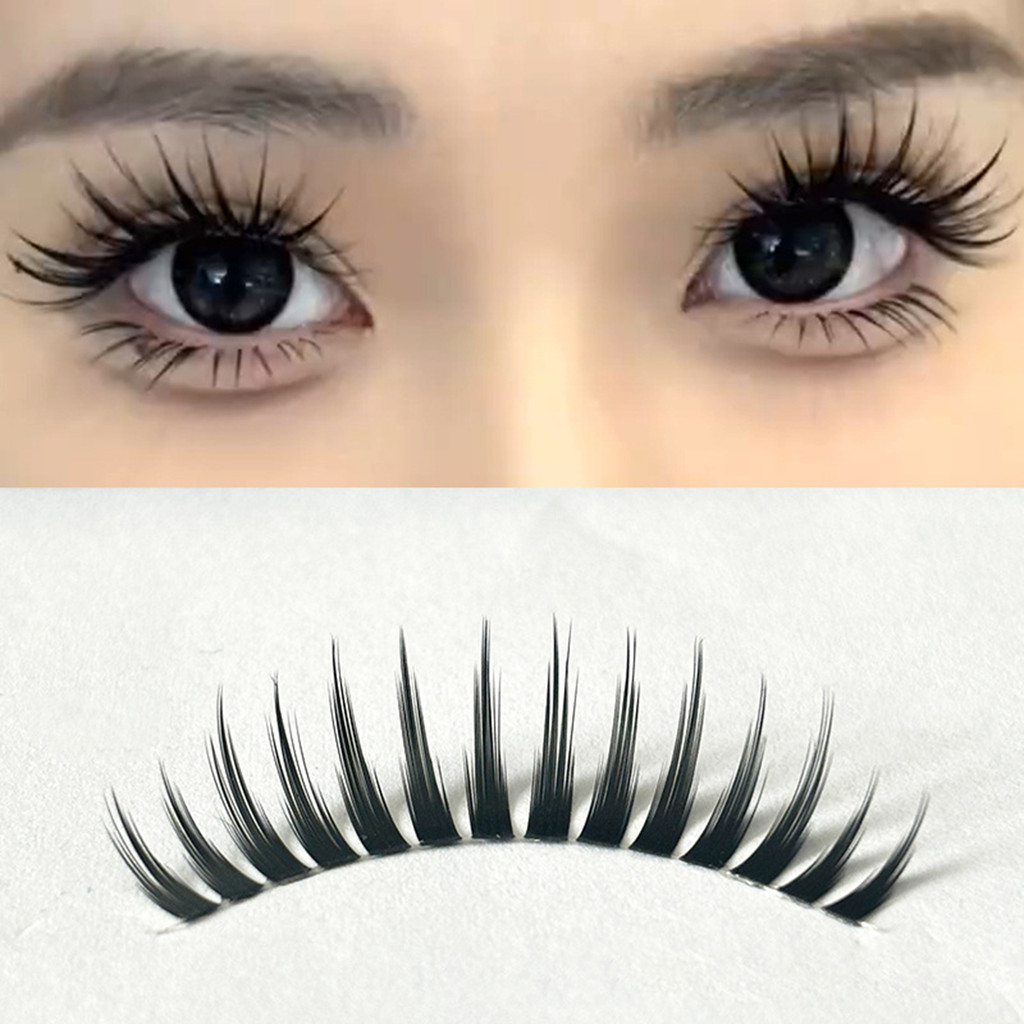 Lông mi giả Wispy DIY 9-14mm - Phóng to mắt tự nhiên cho Cosplay
