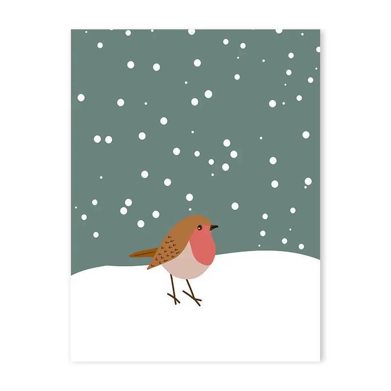Giáng Sinh Vui Vẻ Treo Tường Nghệ Thuật In Áp Phích Ông Già Noel Xe Tải Quà Tặng Trang Trí Ngày Lễ Tranh Canvas Phòng Khách Hiện Đại Năm Mới Trang Trí Nhà