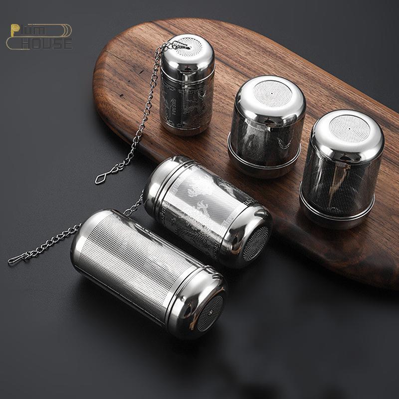 PlumHOUSE lọc trà inox lưới mịn dùng cho ấm trà, lá trà và gia vị, lọc cà phê