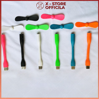 Quạt cắm sạc dự phòng 2 cánh rời, quạt mini USB, quạt tháo lắp, làm mát cá nhân, nhỏ gọn, giá rẻ - QUSB