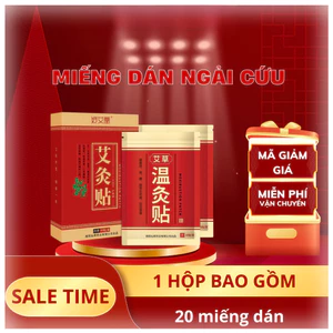 Miếng dán ngải cứu cao cấp- Giảm đau cột sống,đau thần kinh tọa(1 hộp 20)