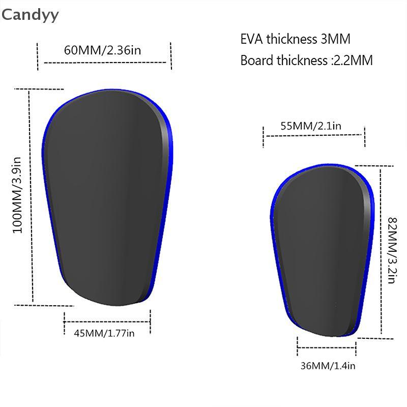 NDY 1 Cặp Bóng Đá Shin Pad Bảo Vệ Chân Chống Mài Mòn Chống Sốc Bảo Vệ Chân Huấn Luyện Shank Board N