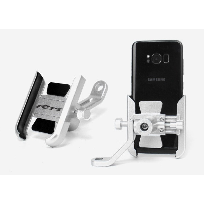CHO Yamaha YZF R15 V1 V2 V3 Hợp Kim Nhôm CNC Xe Máy Giá Đỡ Điện Thoại Di Động Giá Đỡ Gắn