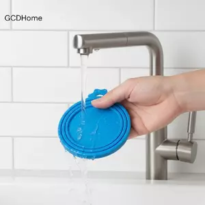 GCDHome 3 Trong 1 Silicone Thú Cưng Có Thể Nắp Có Thể Tái Sử Dụng BPA Thực Phẩm Tươi Giữ Thiếc Bao Phù Hợp Với Kích Thước Tiêu Chuẩn Nhất Sản Phẩm Thực Phẩm Đóng Hộp HOT