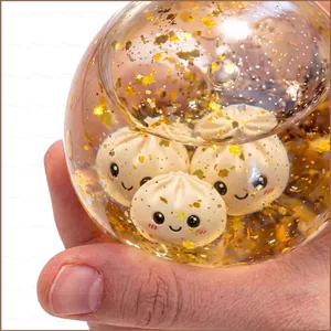 SQ11 squishy chậm và mềm Bánh giảm căng thẳng bánh nhỏ trang trí bên trong Bánh bao