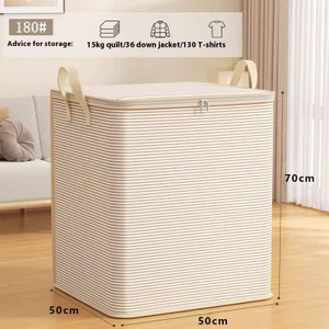 Túi đựng quần áo và chăn dung tích lớn có tay cầm
