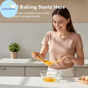 Pufangbliss Lòng Đỏ Trứng Tách Trắng Thực Phẩm Lọc Dụng Cụ Nhà Bếp Tiện Dụng Để Nướng Salad Nấu Ăn Chuẩn Bị VN