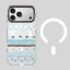 Ốp điện thoại cứng trong suốt dâu tây từ tính cho iPhone 17 Pro Max 16 15 14 13 17Air 16Plus Vỏ bảo vệ chống sốc
