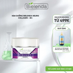 Kem dưỡng Bielenda Neuro Collagen 40+ dưỡng ẩm sâu, tăng độ đàn hồi, hỗ trợ trẻ hóa da 50ml