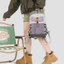 PS1 Nhẹ Thể Thao Ngoài Trời Mini Ba Lô Lưới Thoáng Khí Daypack Dây Rút Túi Có Thể Điều Chỉnh SP1