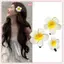 JRP Plumeria Hoa Kẹp Tóc Cho Nữ Cô Gái Kẹp Tóc Trứng Hoa Ngọt Bên Kẹp Tóc Barrettes Hawaii Đảng Phụ Kiện Tóc JRP