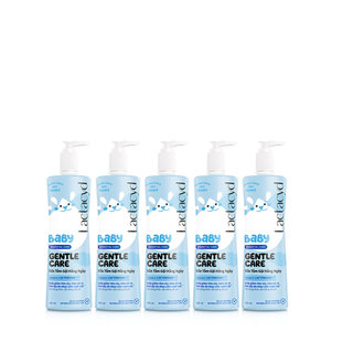 Bộ 5 Sữa Tắm Gội Trẻ Em Lactacyd Baby Gentle Care Bảo Vệ Dịu Nhẹ Cho Làn Da Nhạy Cảm 500ml