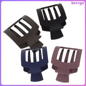 4 Kẹp Vuốt Tóc: Barrettes Lớn Không Mờ Cho Nữ Bé Gái Giữ Chắc Chắn Kẹp Hàm Cho Dày Mỏng Phụ Kiện Tóc Kevga