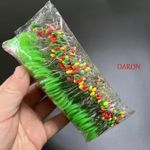 DARON 600 Chiếc Không Gian Câu Cá Đậu Trọng Lượng Nhẹ Dây Câu Giải Quyết 600 Chiếc 100 Nhóm Phao Chống Trơn Trượt Bal Cá Chép Phụ Kiện Câu Cá Phao Đậu