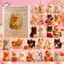 HFTOY Pomeranian Sweet Wonderland Lịch Mùa Vọng 2025,24 Ngày Bất Ngờ Lễ Hội Đồ Trang Trí Cho Chó, Đồ Chơi Canine Dễ Thương 2D Acrylic ~
