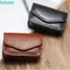 FUHUIOT Thắt Lưng Hộp Kính Nam Spectacle Case Da PU Treo Trên Thắt Lưng Người Trung Niên Và Người Cao Tuổi Túi Kính Mắt Kính Hộp Bảo Quản Gấp Kính Trường Hợp