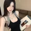 Tính khí Hot Girl Black với miếng lót ngực Khâu áo yếm mùa hè Phong cách mới Slim-fit Slimm