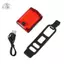 Đèn LED phía sau cho xe đạp Đèn đuôi có thể sạc lại USB với các tùy chọn đèn Flash ổn định