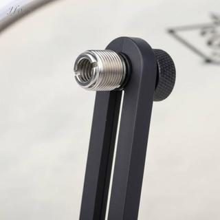 Jfory Rim Audio Pickup Kẹp góc có thể điều chỉnh Mic Clip Đế trống chống sốc 1-pk