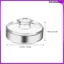 2 Chiếc Nhà Bếp Dễ Dàng Cầm Lên Men Trọng Lượng Nắp Cho Lọ Miệng Rộng 7.00X7.00X3.00CM Trong Suốt