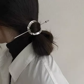 Phong Cách Mới Mũ Kẹp Tóc Phụ Kiện Hanfu -- Kẹp Tóc Kẹp Tóc Phong Cách Mới Mũ Kẹp Tóc Phụ Kiện Hanfu -- Kẹp Tóc Phong Cách Trung Hoa Mới Thoáng Mát Retro Kẹp Tóc Hai Mảnh Mũ Đội Đầu Đơn Giản Kim Loại 