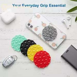 GE 1PC Điện thoại di động Tấm hút silicon hai mặt Giữ chắc chắn cho thiết lập cố định an toàn VN