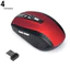 < CarFashion > Chuột chơi game không dây 1200dpi 24GHz Chuột thu USB tiện dụng cho máy tính xách tay PC