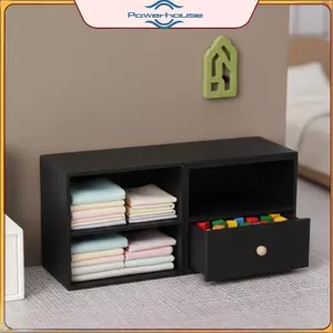 ĐIỆN 1 Cái 1 / 12 Tủ Bảo Quản Nhà Búp Bê Tủ Tivibination Để Trang Trí Phong Cảnh Micro Thu Nhỏ Đồ Chơi Mô Hình Nhà Búp Bê Phụ Kiện.