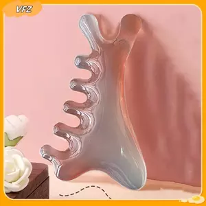 VFZ 1 Cái Cơ Thể Kinh Tuyến Massageb Nhựa Năm Răng Rộng Châm Cứu Trị Liệu Chống Tĩnh Điện Mịn Tóc Louislifecool