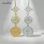 AqToCna Triple Protection Nelace với Witch Knot Pentagram Tetragrammaton Mặt dây chuyền để bảo vệ tâm linh AqToCna