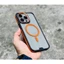 Ốp Lưng Hoda Multicolor Case Magnet Cho iPhone 17 Pro Max/16 Pro - Trong Suốt Viền Màu Chống Sốc Chống Ố Vàng Magsafe