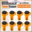 Bàn làm việc chống trượt POWER Chó băng ghế 1 / 4 Cái 19 / 20mm Nylon EVA Chèn Dụng cụ chế biến gỗ di động dành cho những người đam mê DIY.