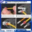 Dụng cụ uốn Ratchet Mechanism-Ferrule Terminal cho tay áo-AWG 10-2 (6-35mm2) Máy uốn dây