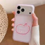 Ốp điện thoại mờ Line Fruit cho iPhone 17 Pro Max 16 15 14 13 Vỏ bảo vệ chống sốc