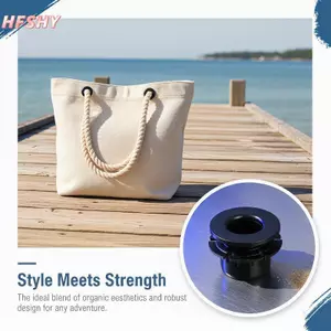 HFSHY 2 / 3 / 4 / 5 Bộ Túi Nút Tay Cầm Phụ Kiện Tay Cầm Nhựa Ốc Vít Đai Ốc Nữ Vai Chéo Paage Túi Đi Biển Phụ Kiện VN