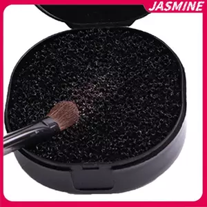 JASMINE Cọ Trang Điểm Bụi Bọt Biển Tẩy Màu Tắt Bàn Chải Trang Điểm Làm Sạch Hộp Bột Bàn Chải Rửa Mỹ Phẩm Sạch Bộ Dụng Cụ JASMINE