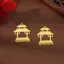Đèn Lồng Di Động Pavilion Cổ DIY Mũ Phụ Kiện Đèn Lồng Nhỏ Phụ Kiện Kim Loại Hình Rắn Kẹp Tóc Đèn Lồng